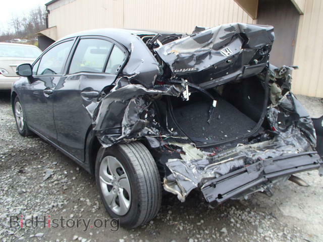 2013 HONDA CIVIC - VIN: 2HGFB2F54DH551652 - Фото 3