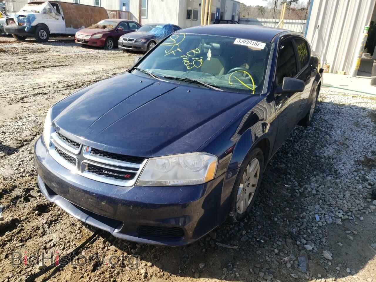 2014 DODGE AVENGER - VIN: 1C3CDZAB4EN201453 - Фото 2