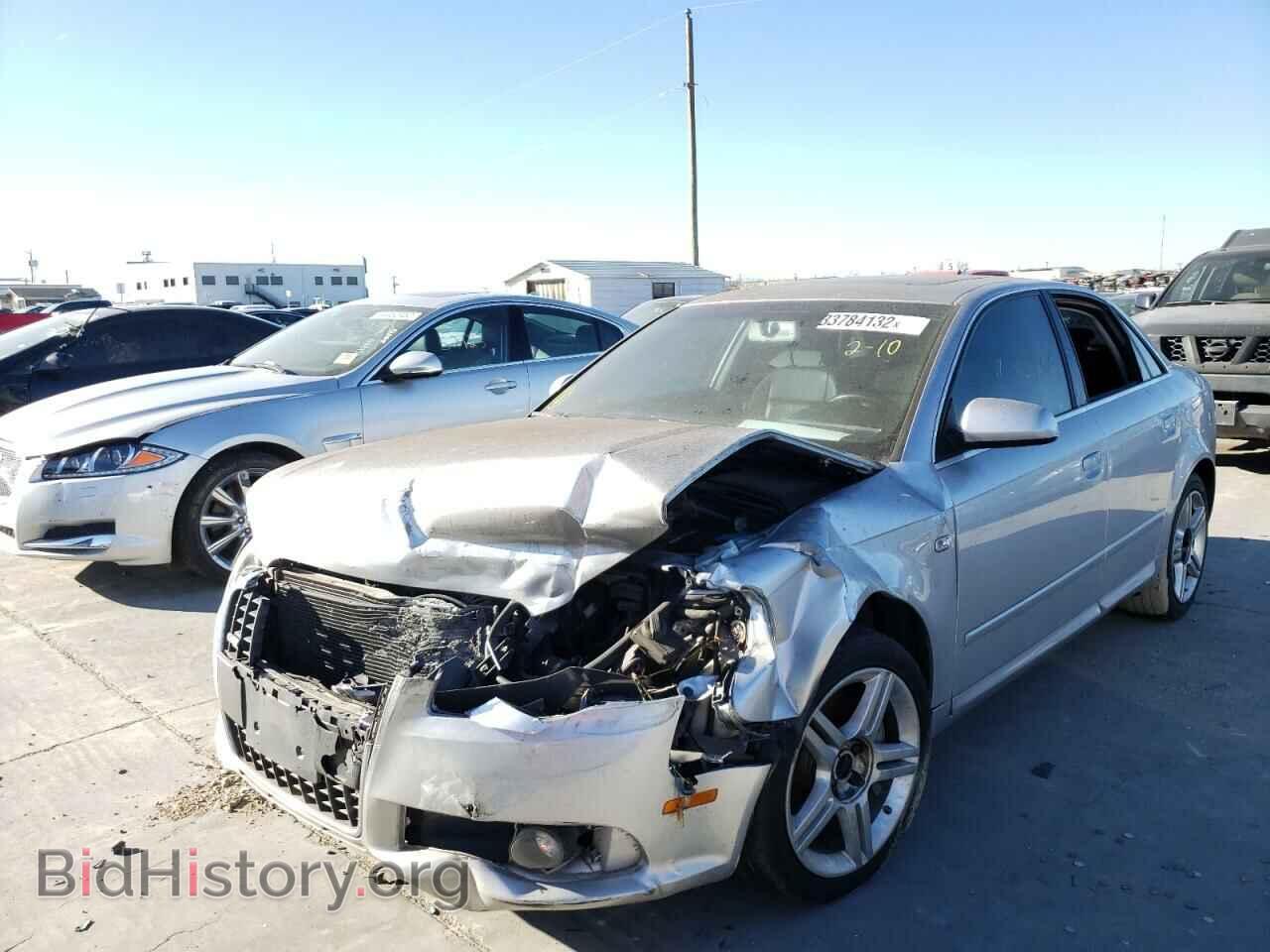 2008 AUDI A4 - VIN: WAUAF78E48A004731 - Фото 2