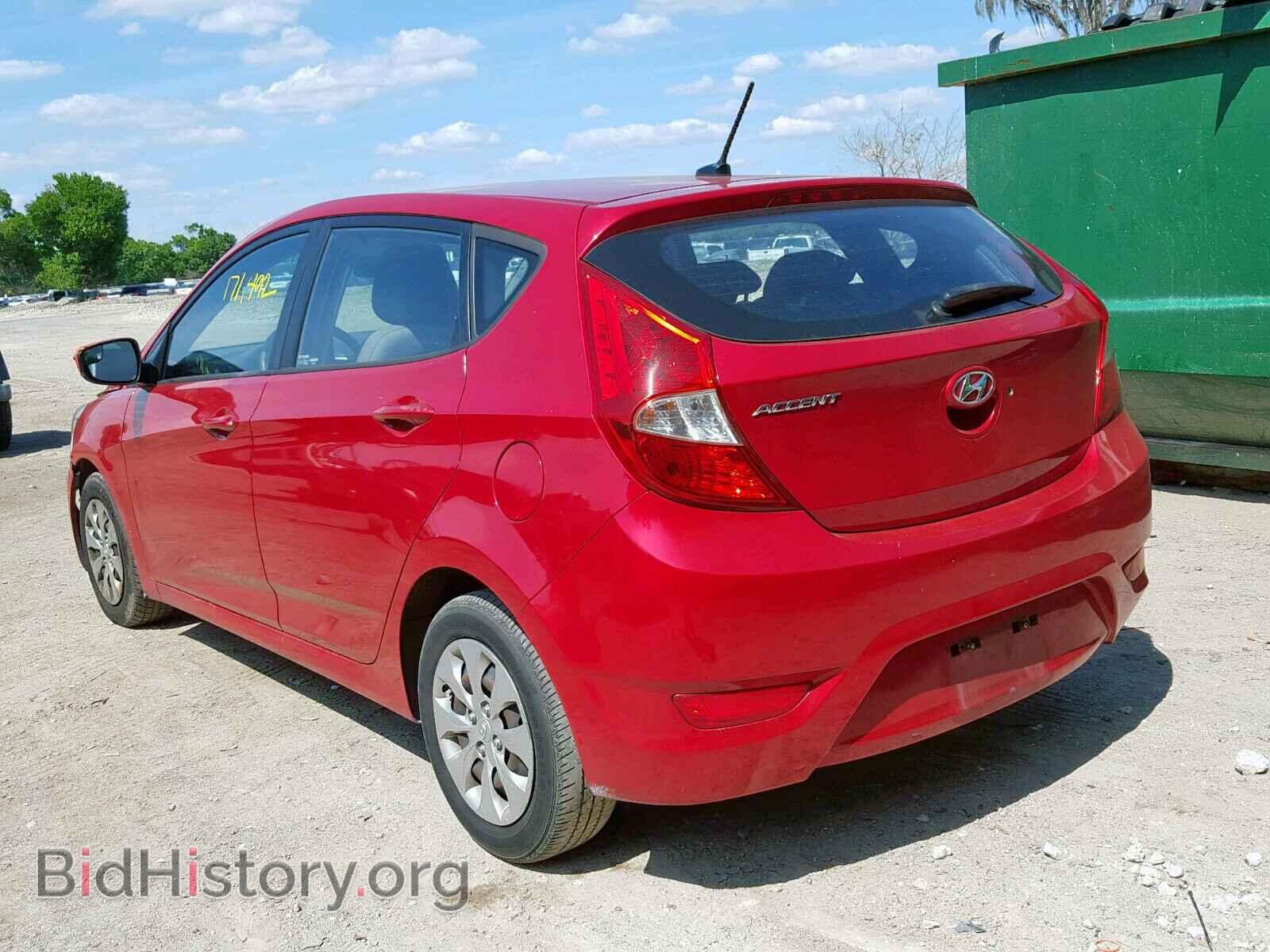 2015 HYUNDAI ACCENT - VIN: KMHCT5AE2FU224301 - Фото 3