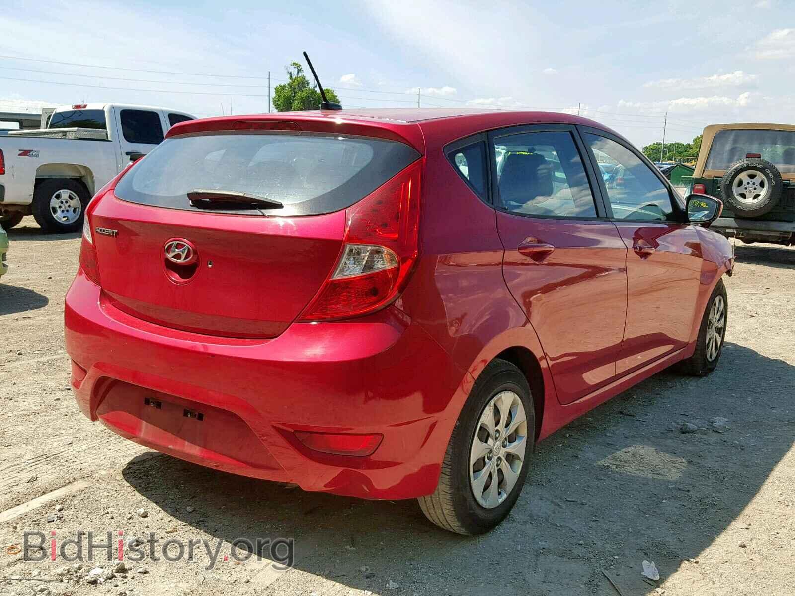 2015 HYUNDAI ACCENT - VIN: KMHCT5AE2FU224301 - Фото 4