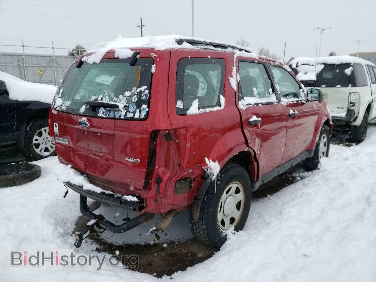 2008 FORD ESCAPE - VIN: 1FMCU92Z88KD92285 - Фото 4
