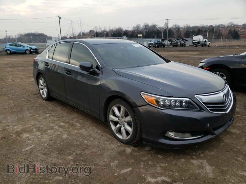 2014 Acura RLX (VIN JH4KC1F35EC002452) — фото 1 из 10, Copart, повреждение: бок