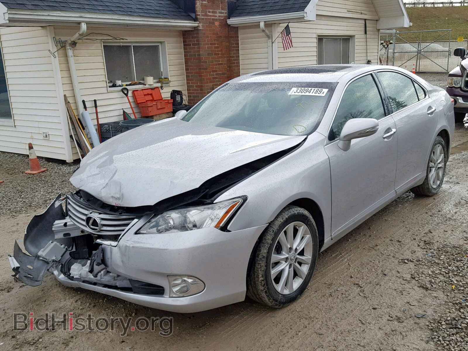 2012 LEXUS ES350 - VIN: JTHBK1EG0C2504988 - Фото 2