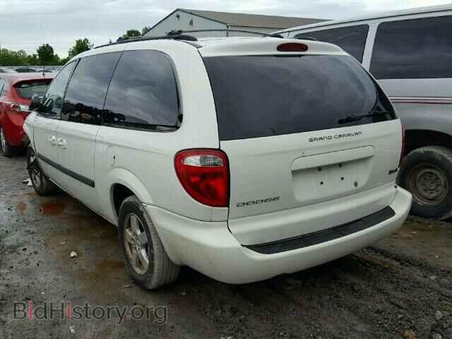 2007 DODGE CARAVAN - VIN: 1D4GP24R17B250363 - Фото 3