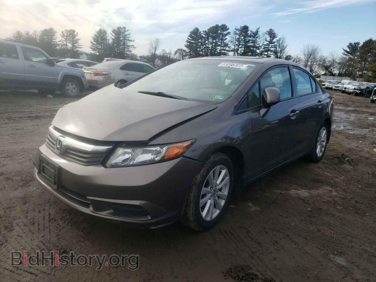 2012 HONDA CIVIC - VIN: 2HGFB2F81CH513434 - Фото 2