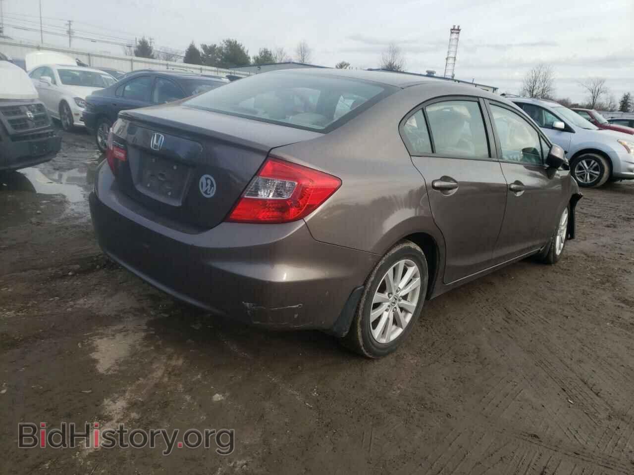 2012 HONDA CIVIC - VIN: 2HGFB2F81CH513434 - Фото 4