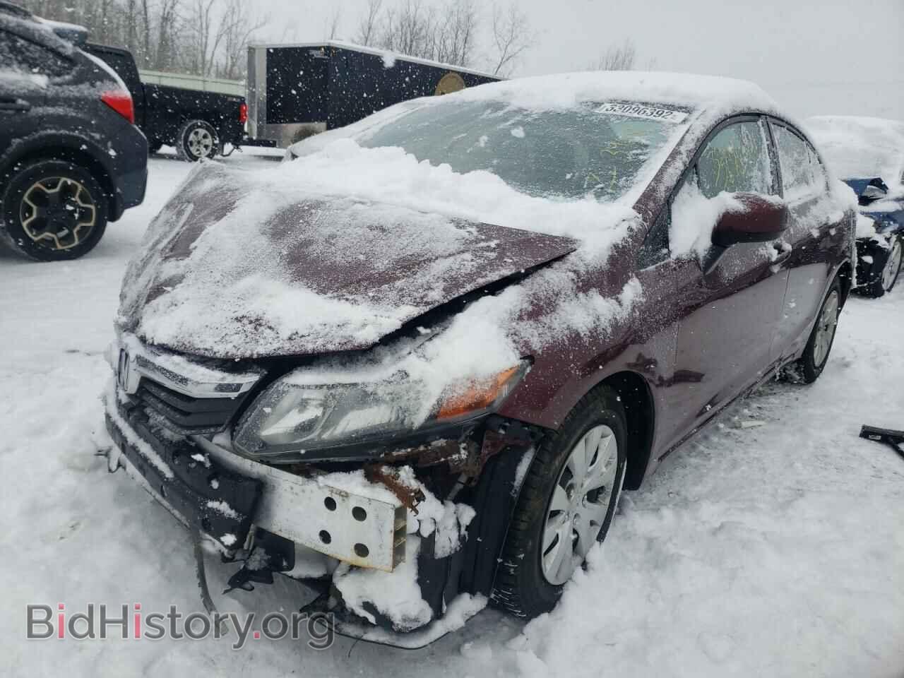 2012 HONDA CIVIC - VIN: 2HGFB2F57CH559999 - Фото 2
