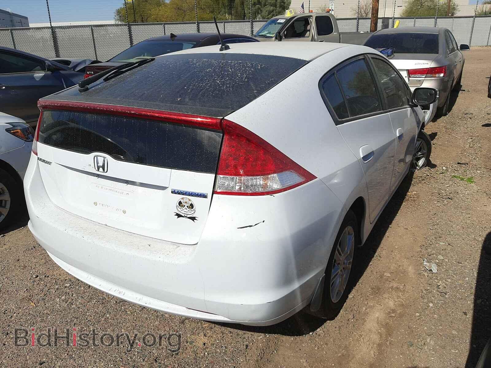 2010 HONDA INSIGHT - VIN: JHMZE2H72AS008921 - Фото 4