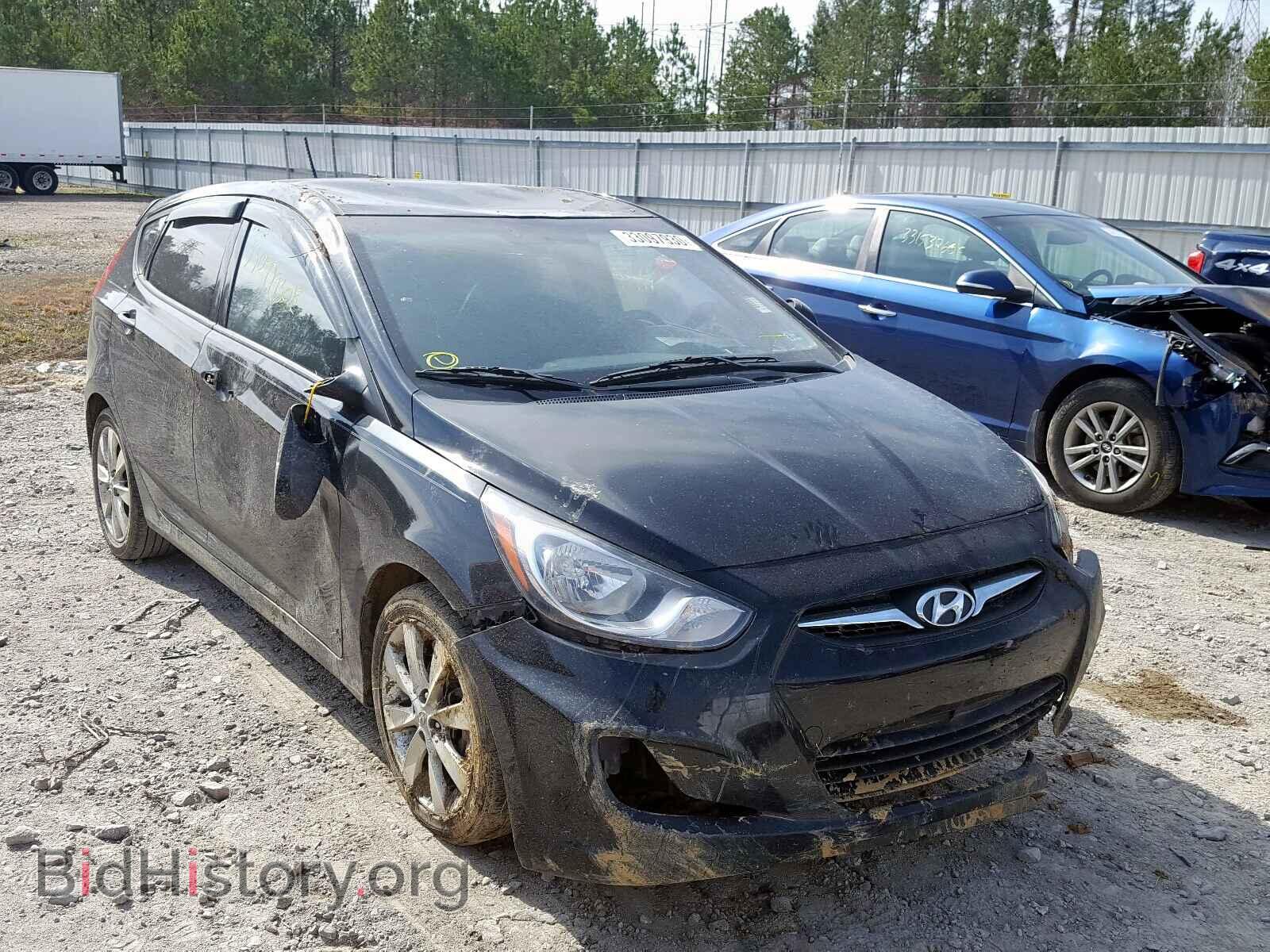 Photo KMHCU5AEXCU018295 - HYUNDAI ACCENT 2012