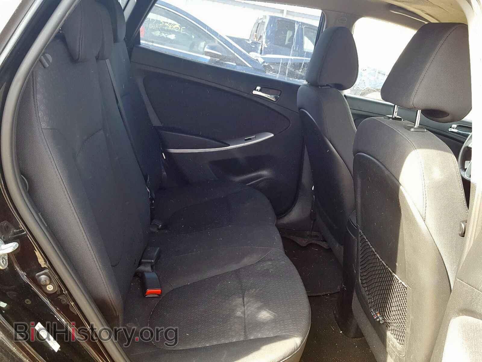 2012 HYUNDAI ACCENT - VIN: KMHCU5AEXCU018295 - Фото 6