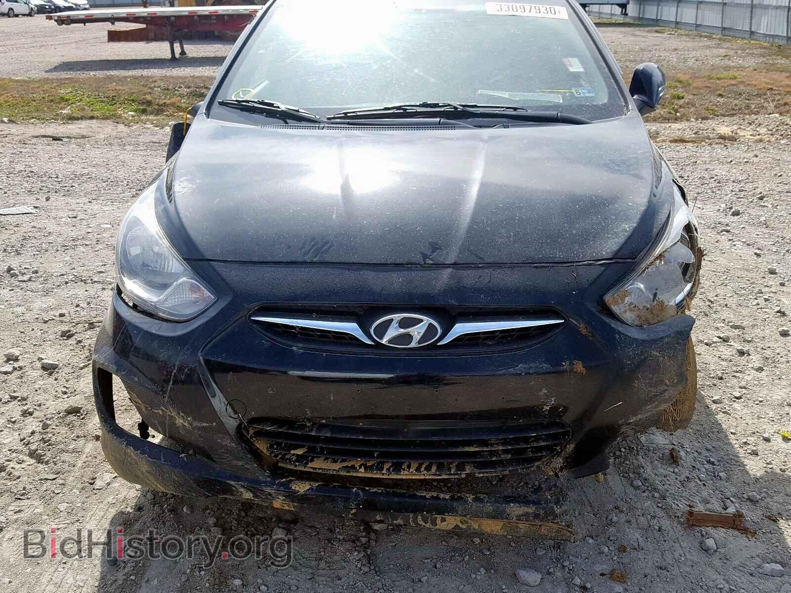 2012 HYUNDAI ACCENT - VIN: KMHCU5AEXCU018295 - Фото 9