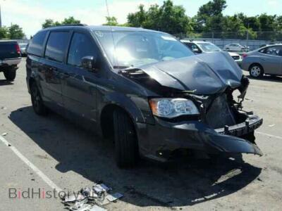 2011 Dodge CARAVAN Grand Cara, черный — VIN 2D4RN3DG8BR709238, Copart