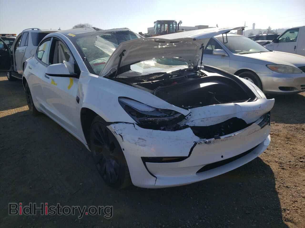 Photo 5YJ3E1EC2MF099368 - TESLA MODEL 3 2021