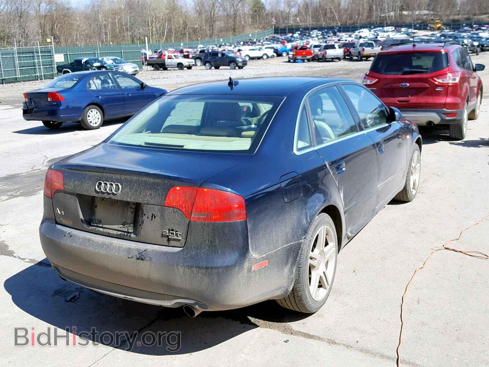 2008 AUDI A4 - VIN: WAUDF78EX8A026164 - Фото 4