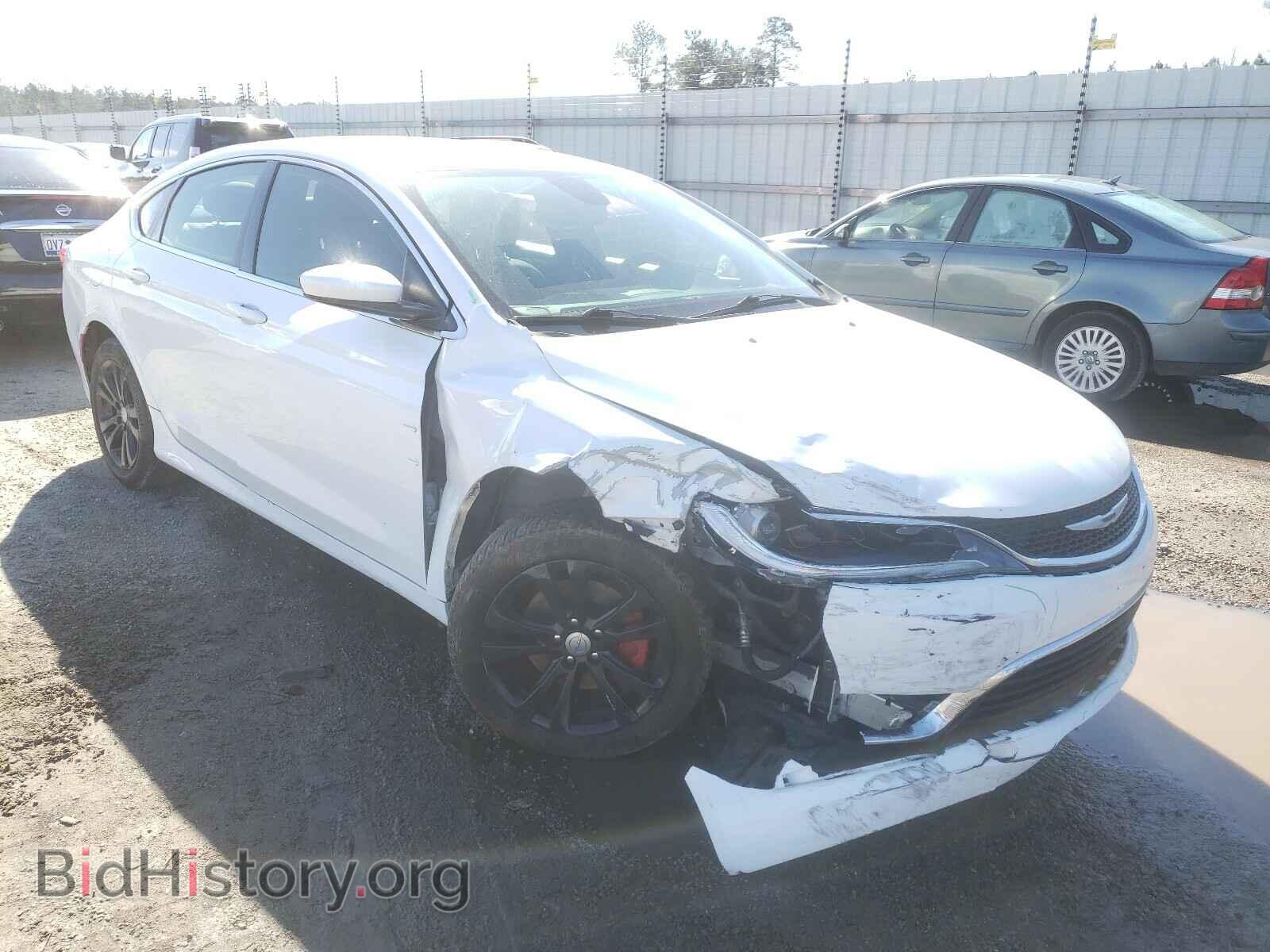 Фотография 1C3CCCAB8FN612730 - CHRYSLER 200 2015