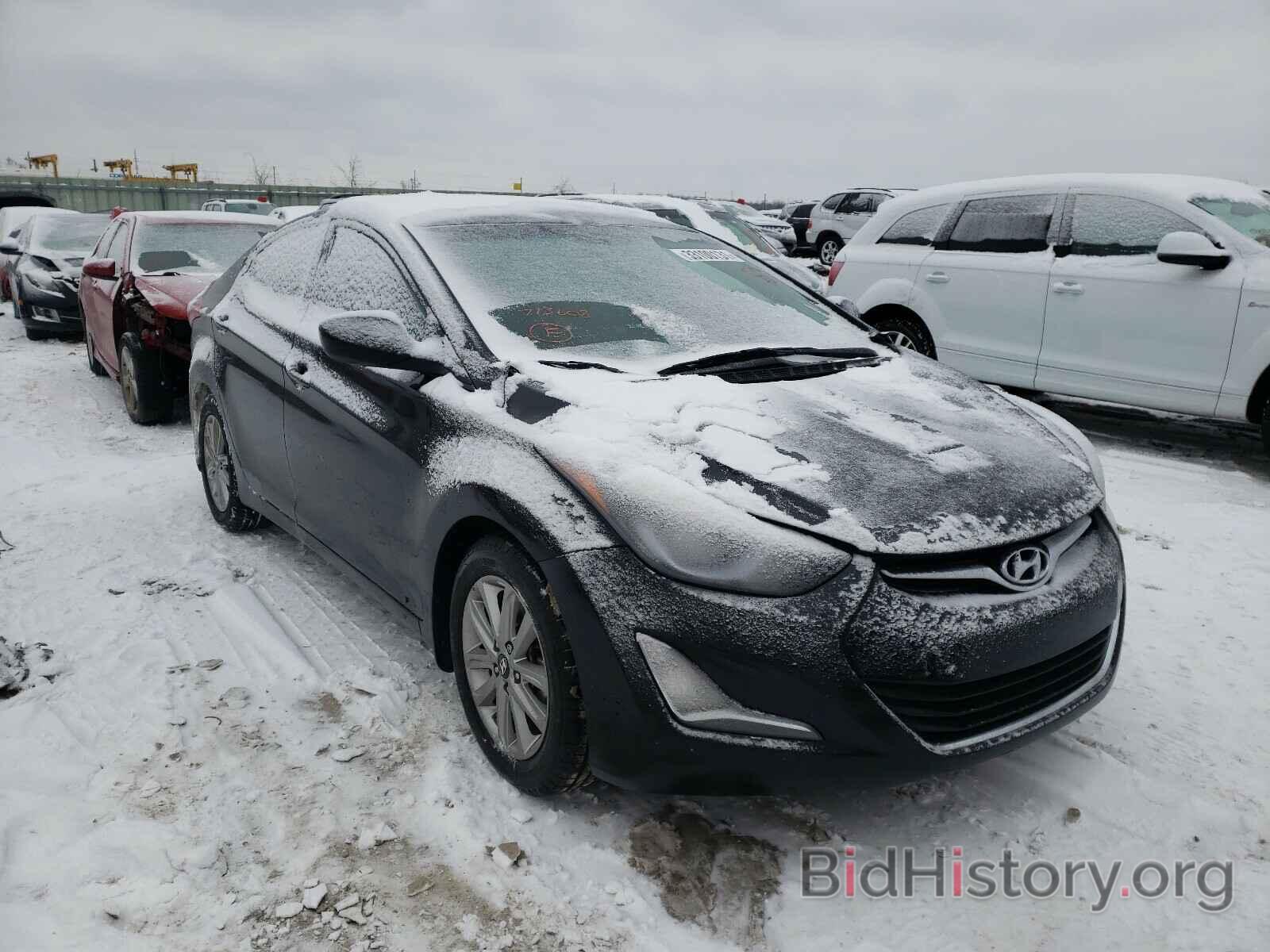 Photo 5NPDH4AE8GH713608 - HYUNDAI ELANTRA 2016