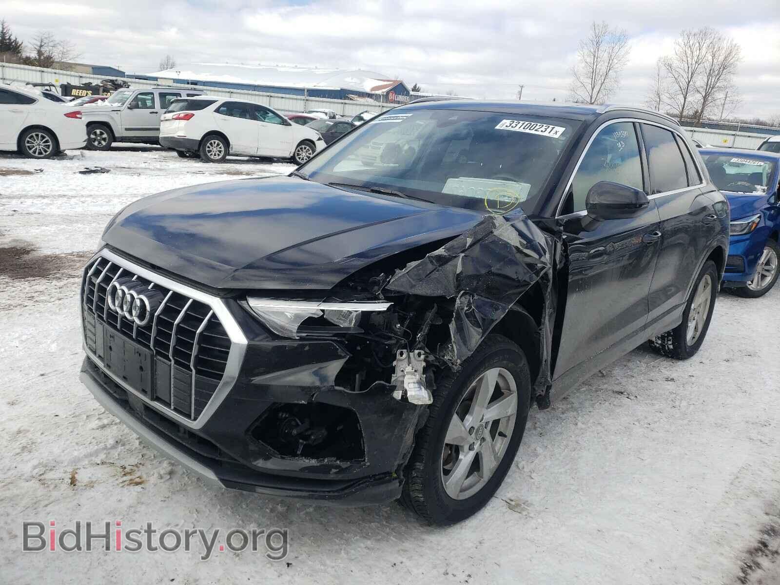 2020 AUDI Q3 - VIN: WA1AECF31L1024812 - Фото 2