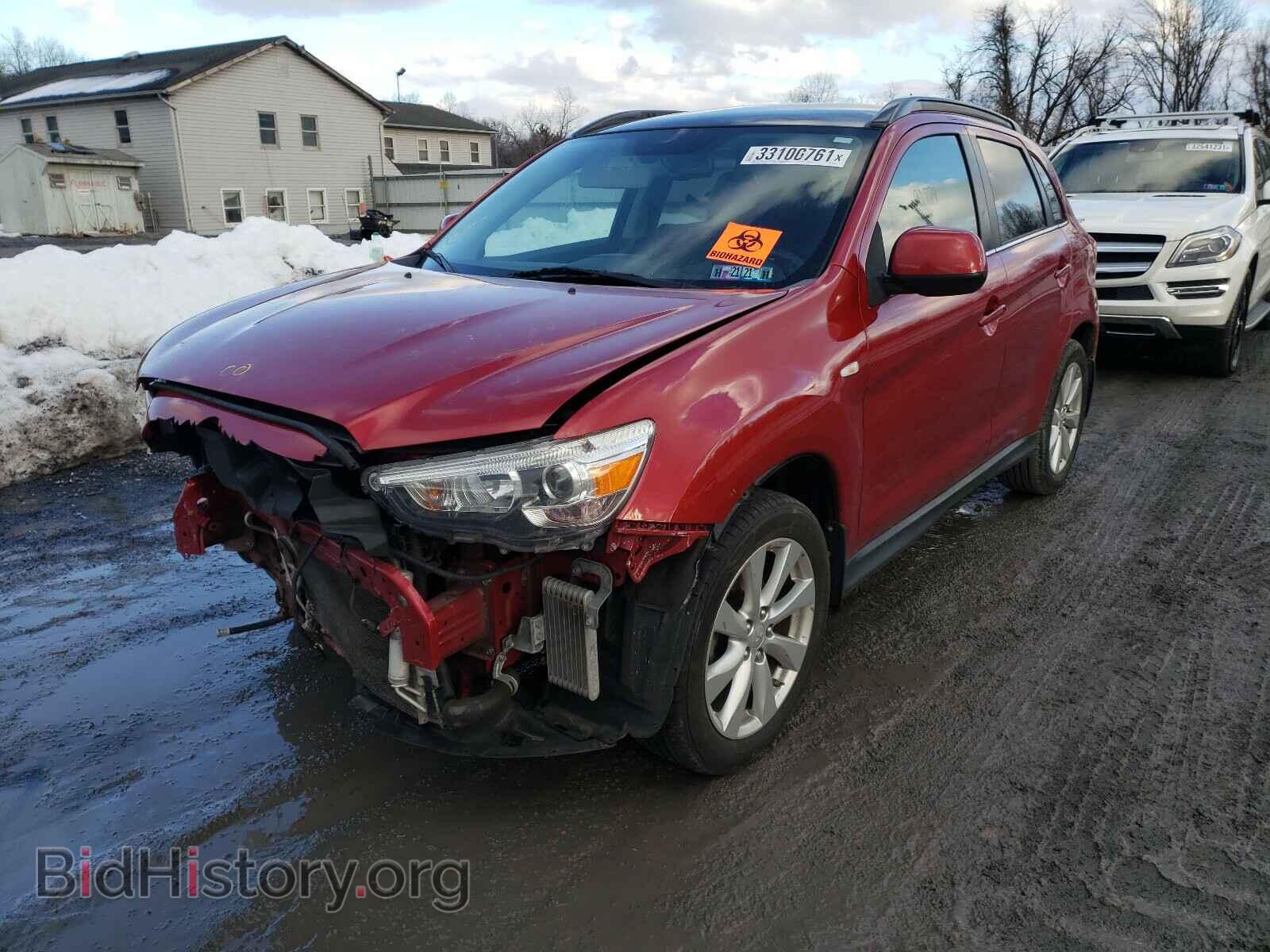 2015 MITSUBISHI OUTLANDER - VIN: 4A4AR4AU0FE004640 - Фото 2