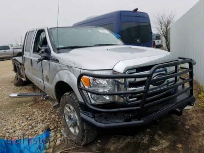 2012 Ford F350 F350 Super, silver — VIN 1FT8W3BT1CEB73639, Copart