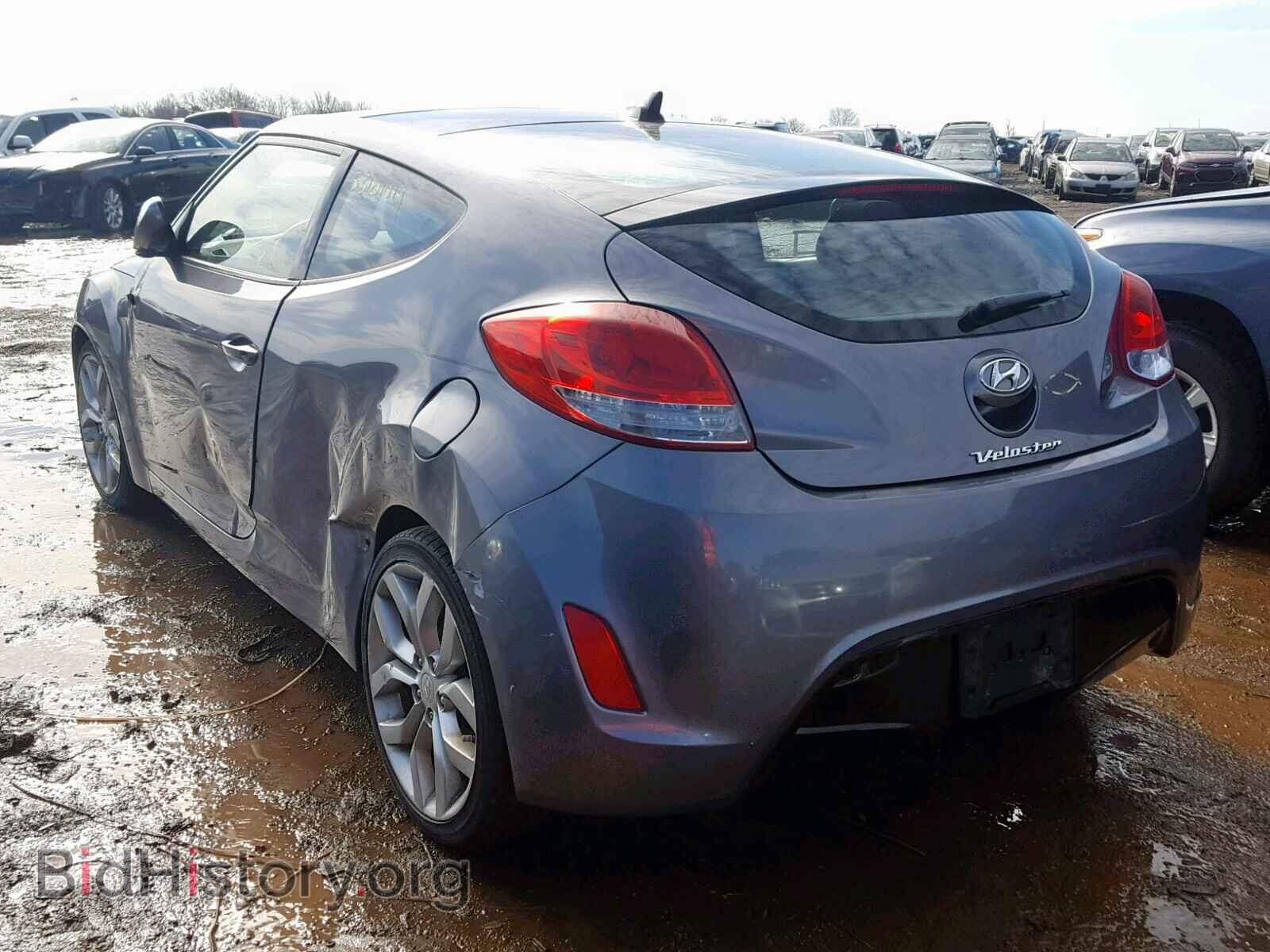 2012 HYUNDAI VELOSTER - VIN: KMHTC6AD3CU030773 - Фото 3