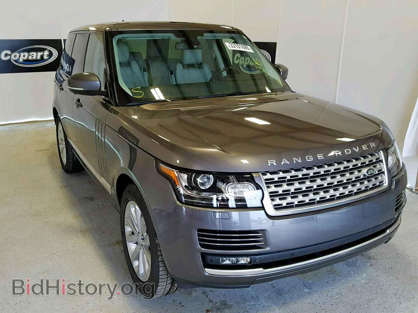 Photo SALGS2VF2FA230376 - LAND ROVER RANGE ROVE 2015