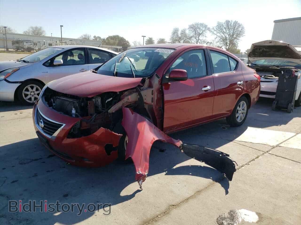 2012 NISSAN VERSA - VIN: 3N1CN7AP5CL812357 - Фото 2
