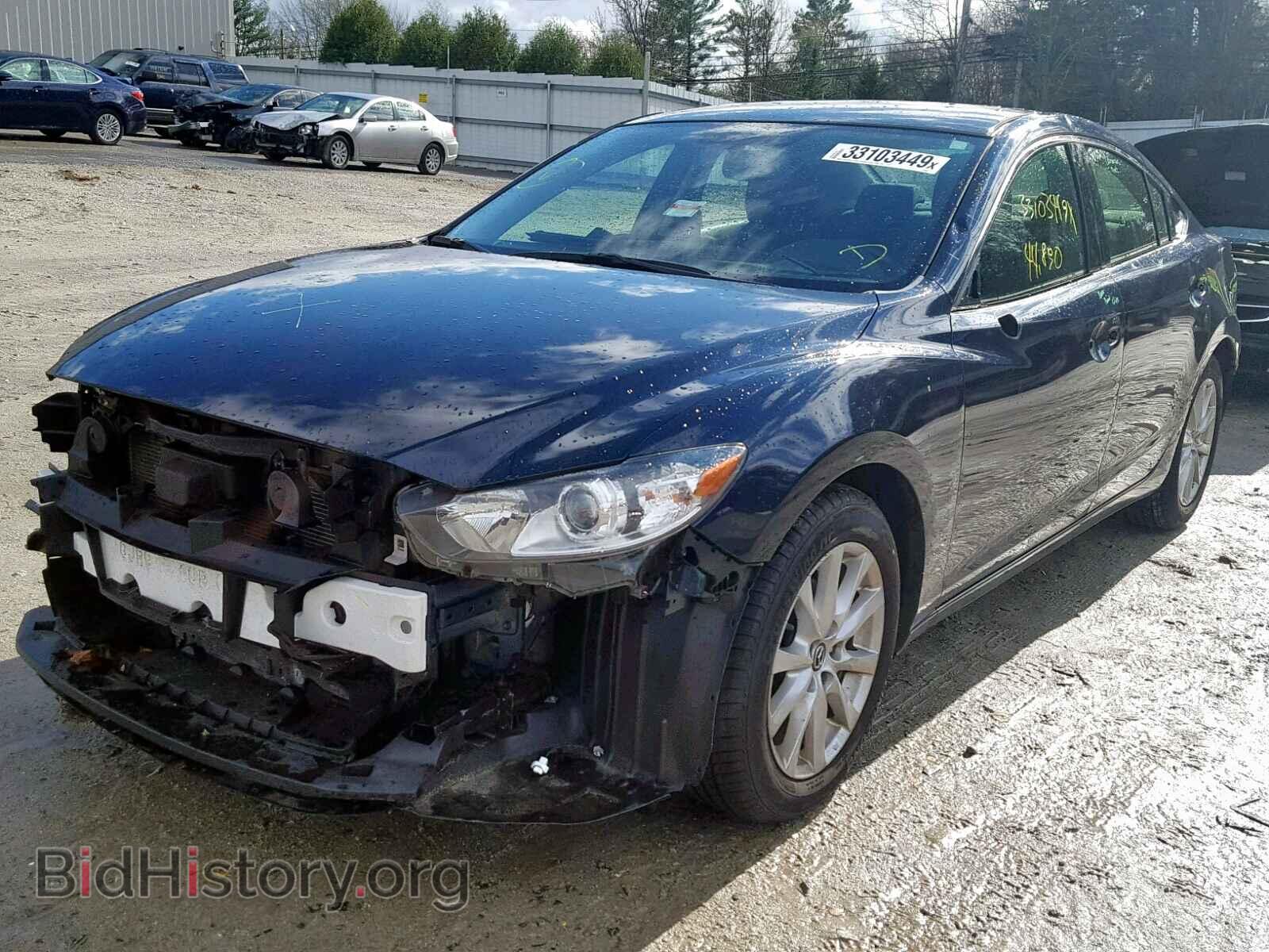 2015 MAZDA 6 - VIN: JM1GJ1U58F1210341 - Фото 2