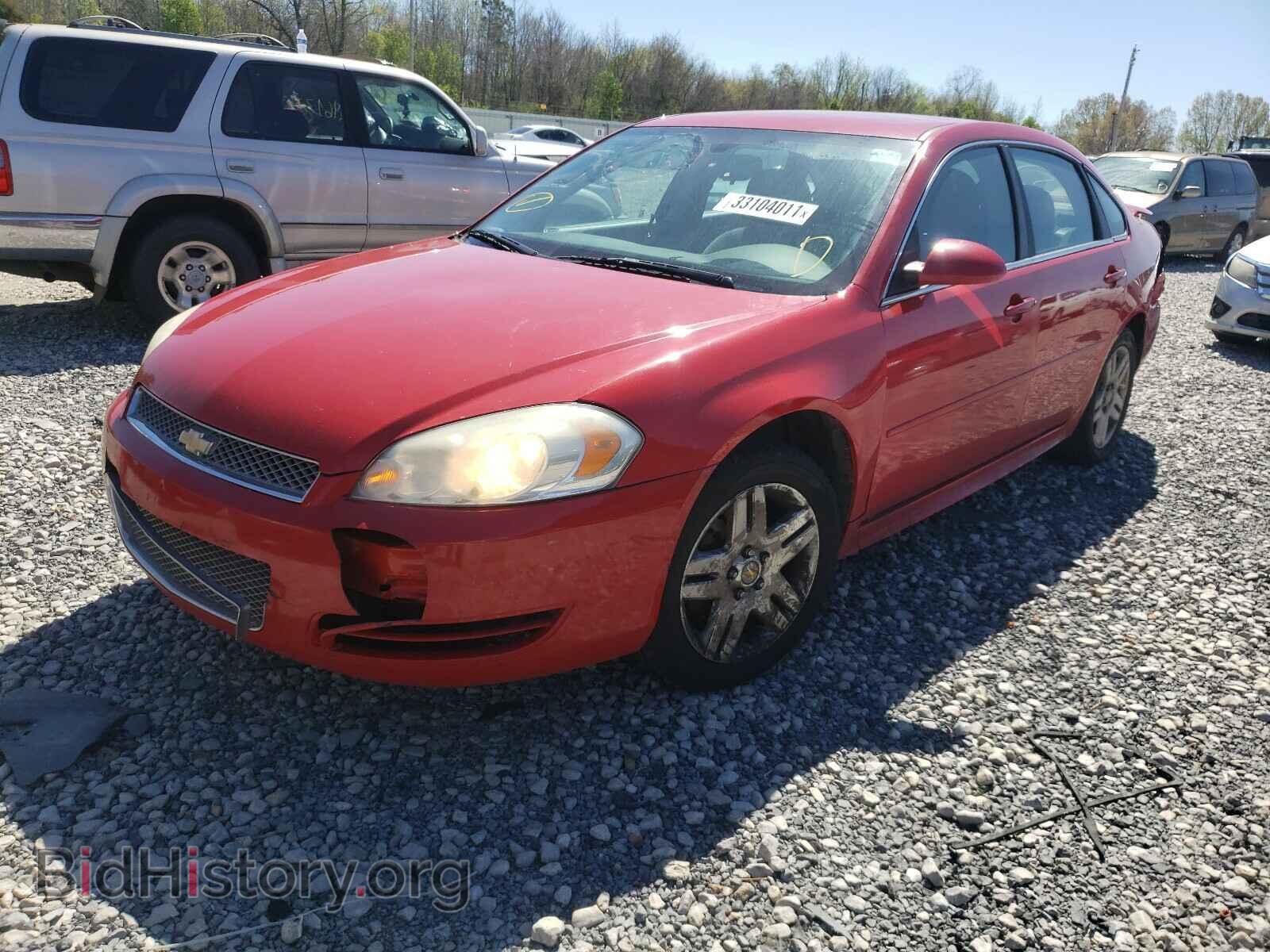 2012 CHEVROLET IMPALA - VIN: 2G1WB5E34C1123208 - Фото 2