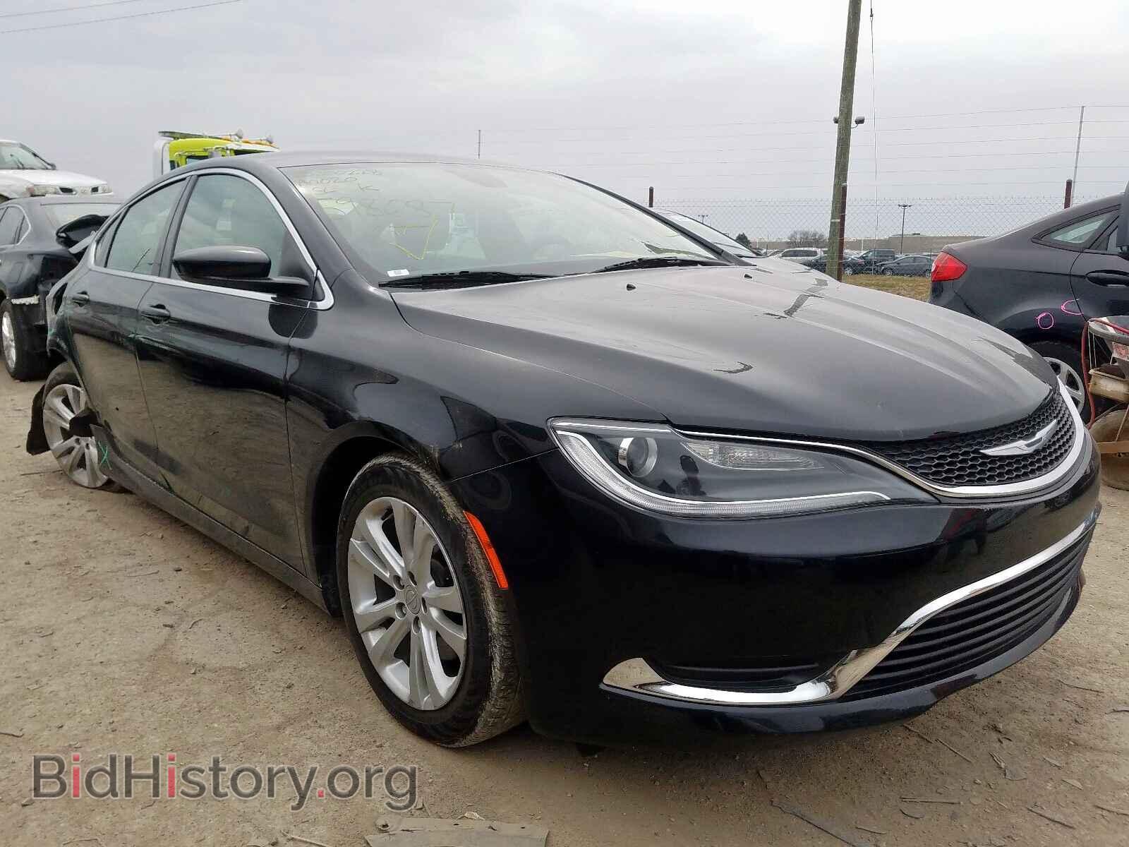 Фотография 1C3CCCAB5FN598687 - CHRYSLER 200 2015