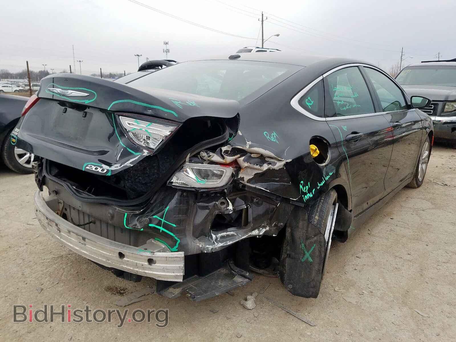 2015 CHRYSLER 200 - VIN: 1C3CCCAB5FN598687 - Фото 4