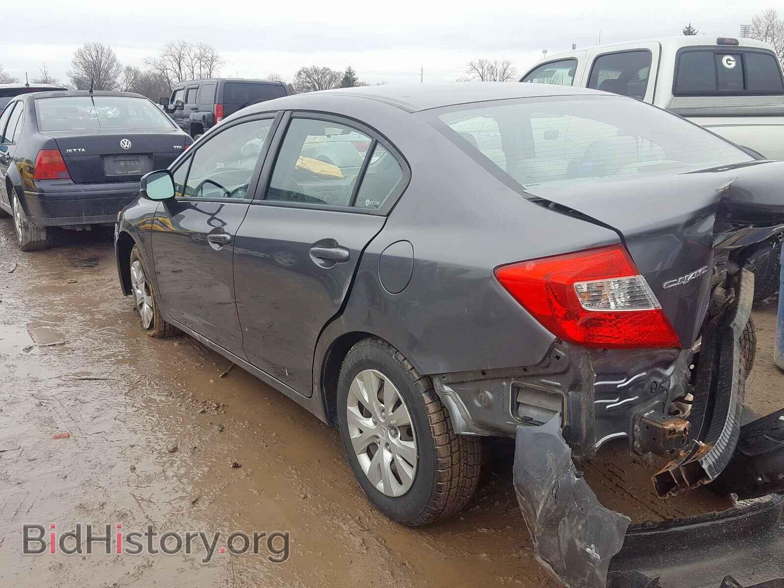 2012 HONDA CIVIC - VIN: 19XFB2F52CE020152 - Фото 3