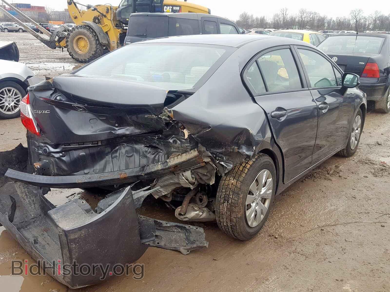 2012 HONDA CIVIC - VIN: 19XFB2F52CE020152 - Фото 4