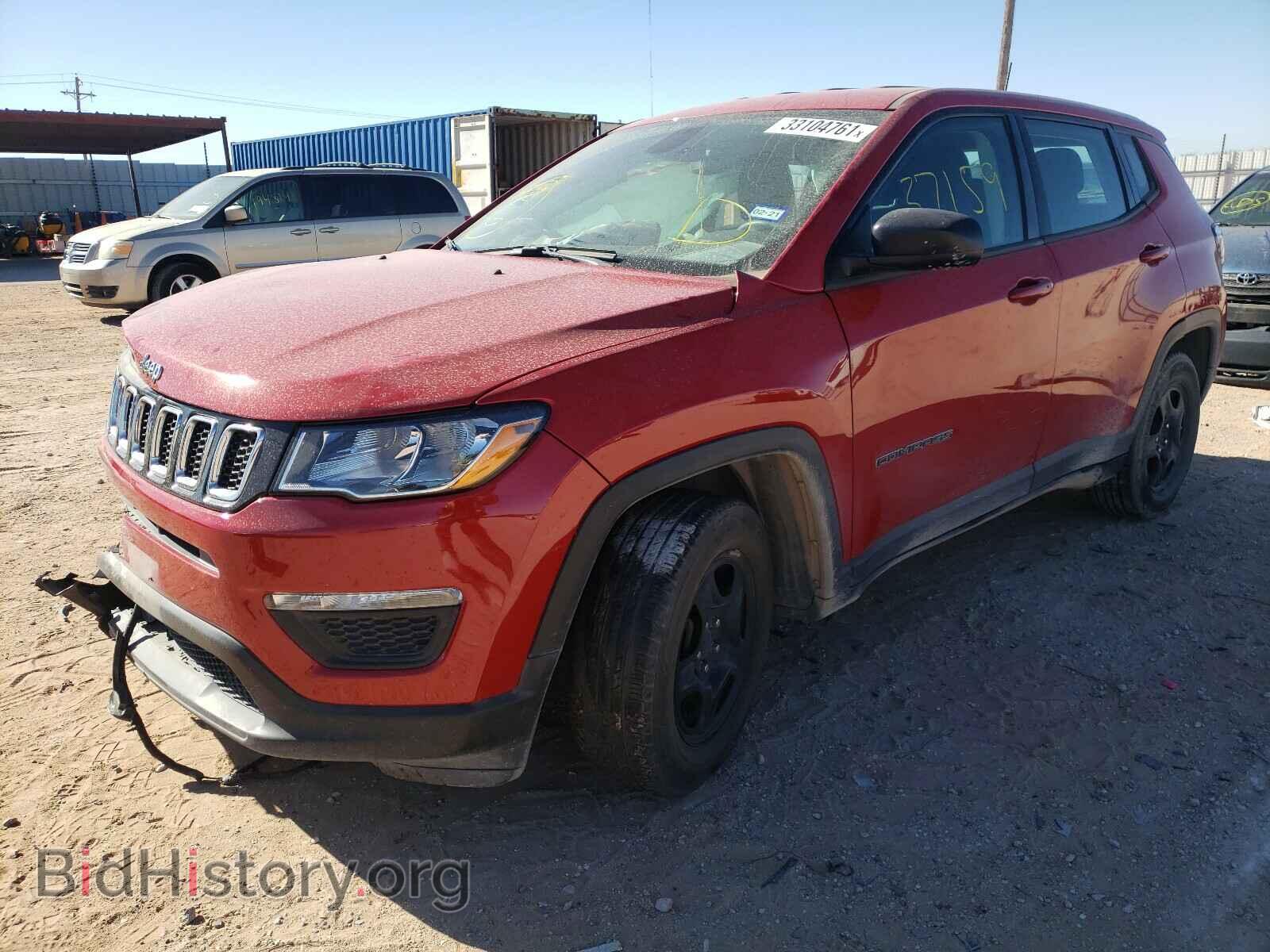 2019 JEEP COMPASS - VIN: 3C4NJCAB4KT636625 - Фото 2
