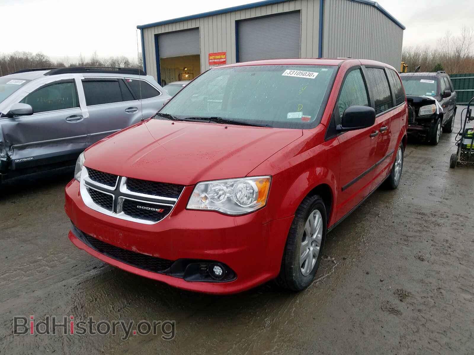 2014 DODGE CARAVAN - VIN: 2C4RDGBG6ER331922 - Фото 2