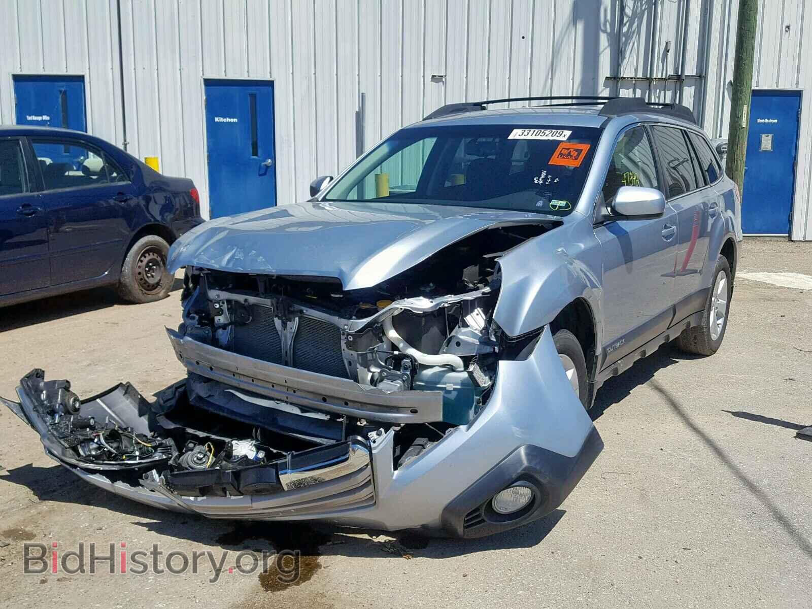 2013 SUBARU OUTBACK 2. - VIN: 4S4BRCCC9D3265487 - Фото 2