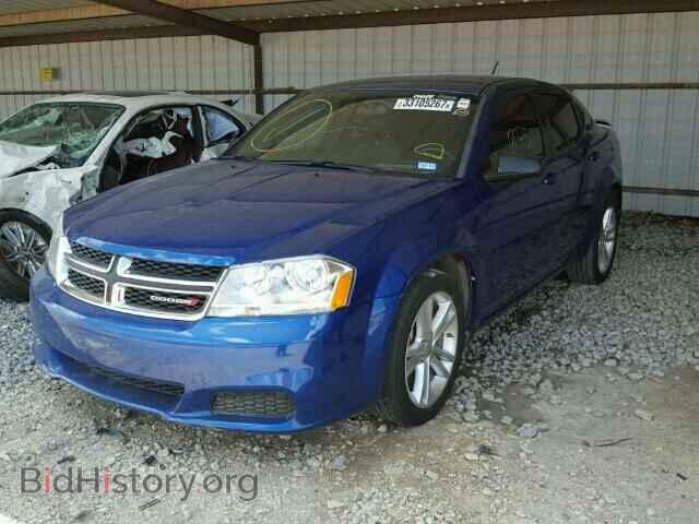 2013 DODGE AVENGER - VIN: 1C3CDZAG6DN504809 - Фото 2
