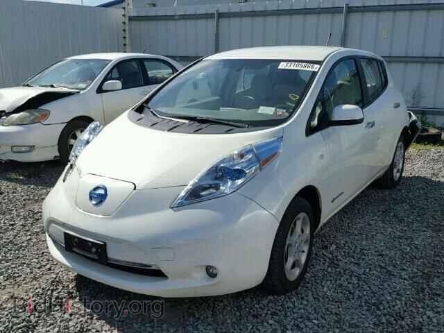 2012 NISSAN LEAF - VIN: JN1AZ0CP4CT015304 - Фото 2