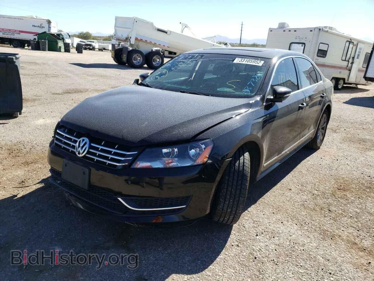 2012 VOLKSWAGEN PASSAT - VIN: 1VWCP7A34CC037384 - Фото 2