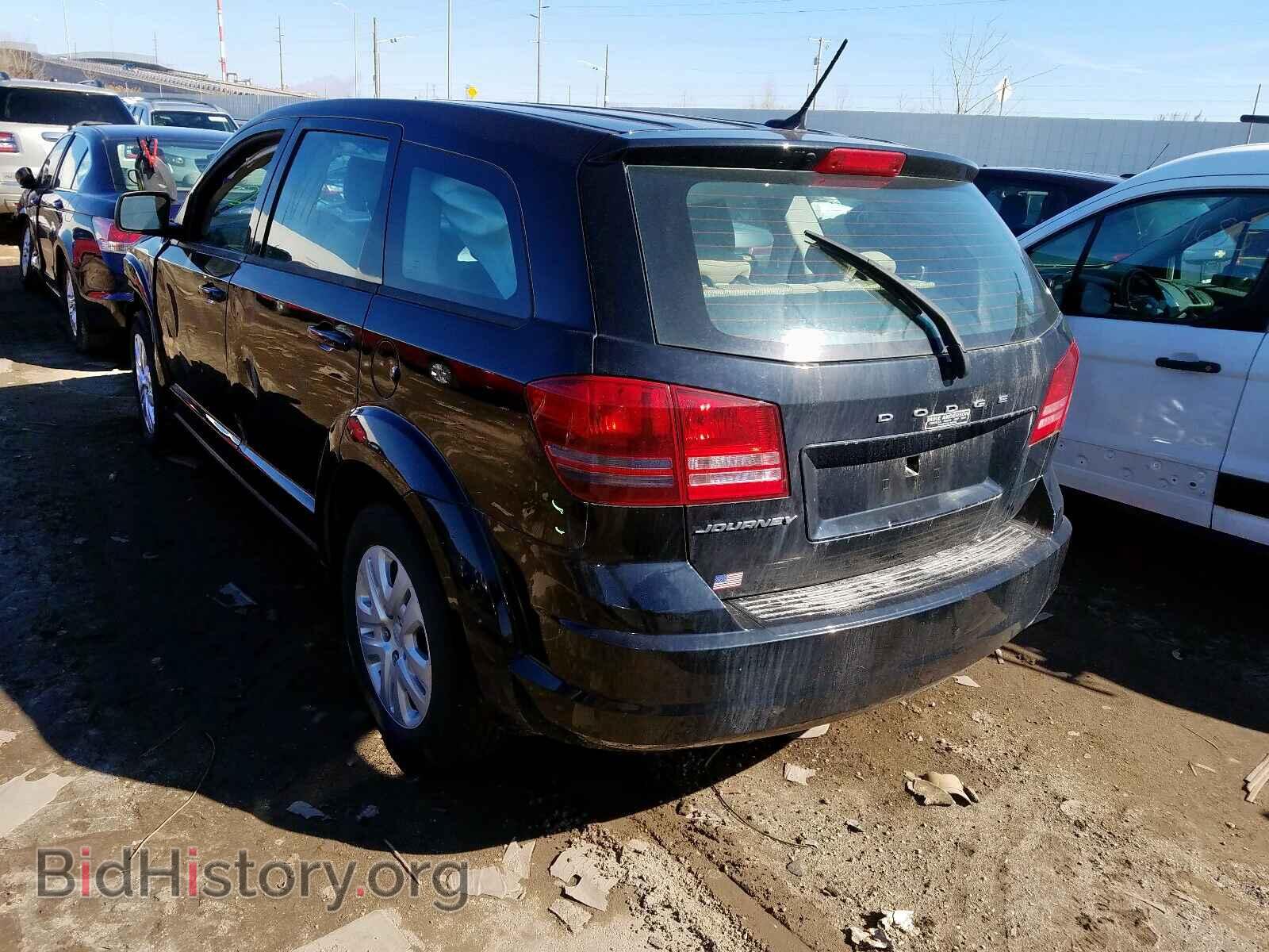 2014 DODGE JOURNEY - VIN: 3C4PDCAB1ET185058 - Фото 3