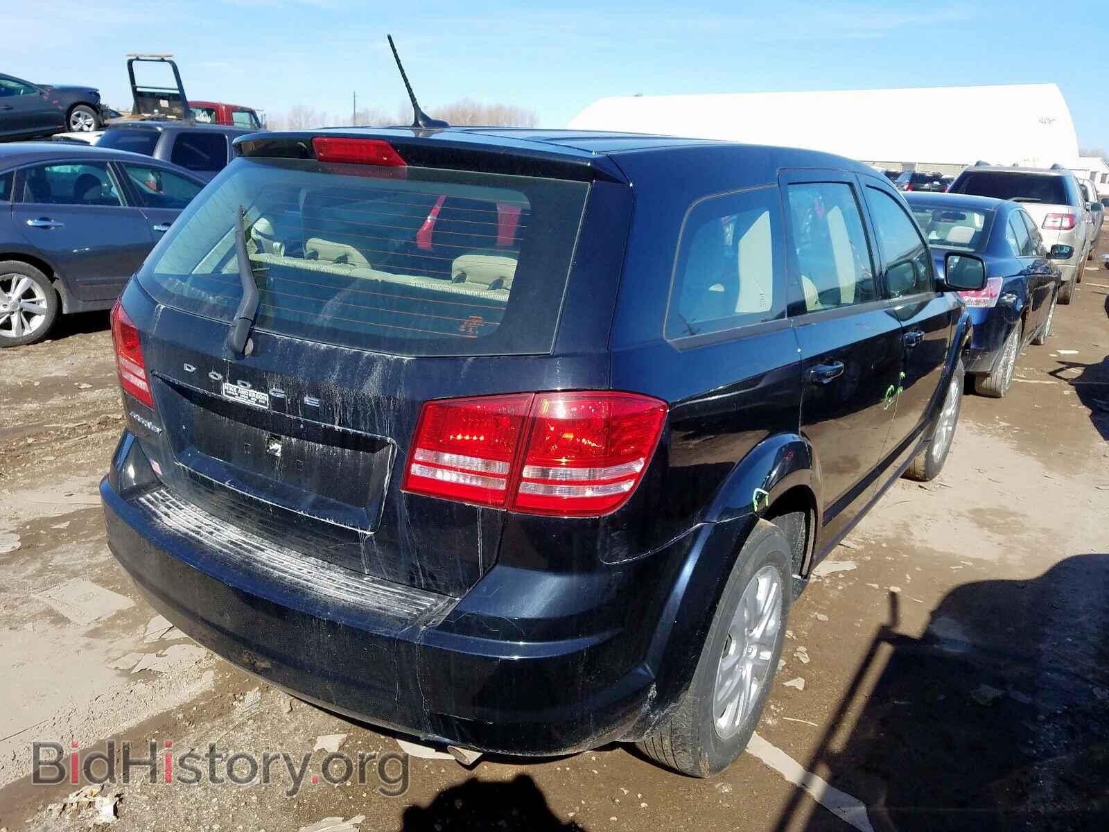 2014 DODGE JOURNEY - VIN: 3C4PDCAB1ET185058 - Фото 4