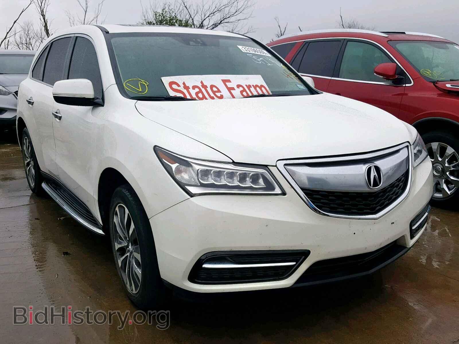 Photo 5FRYD3H43FB003337 - ACURA MDX 2015