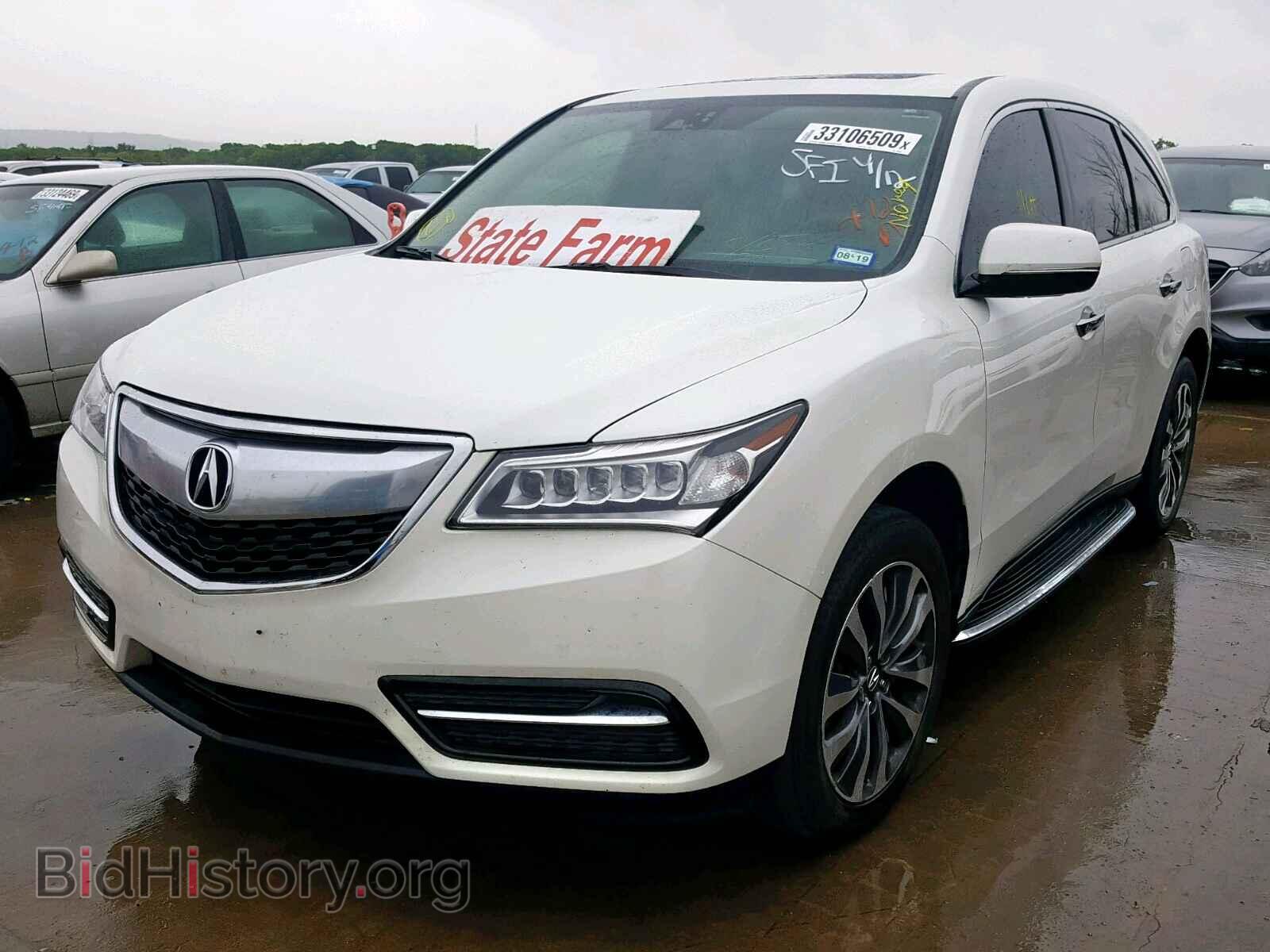 2015 ACURA MDX - VIN: 5FRYD3H43FB003337 - Фото 2