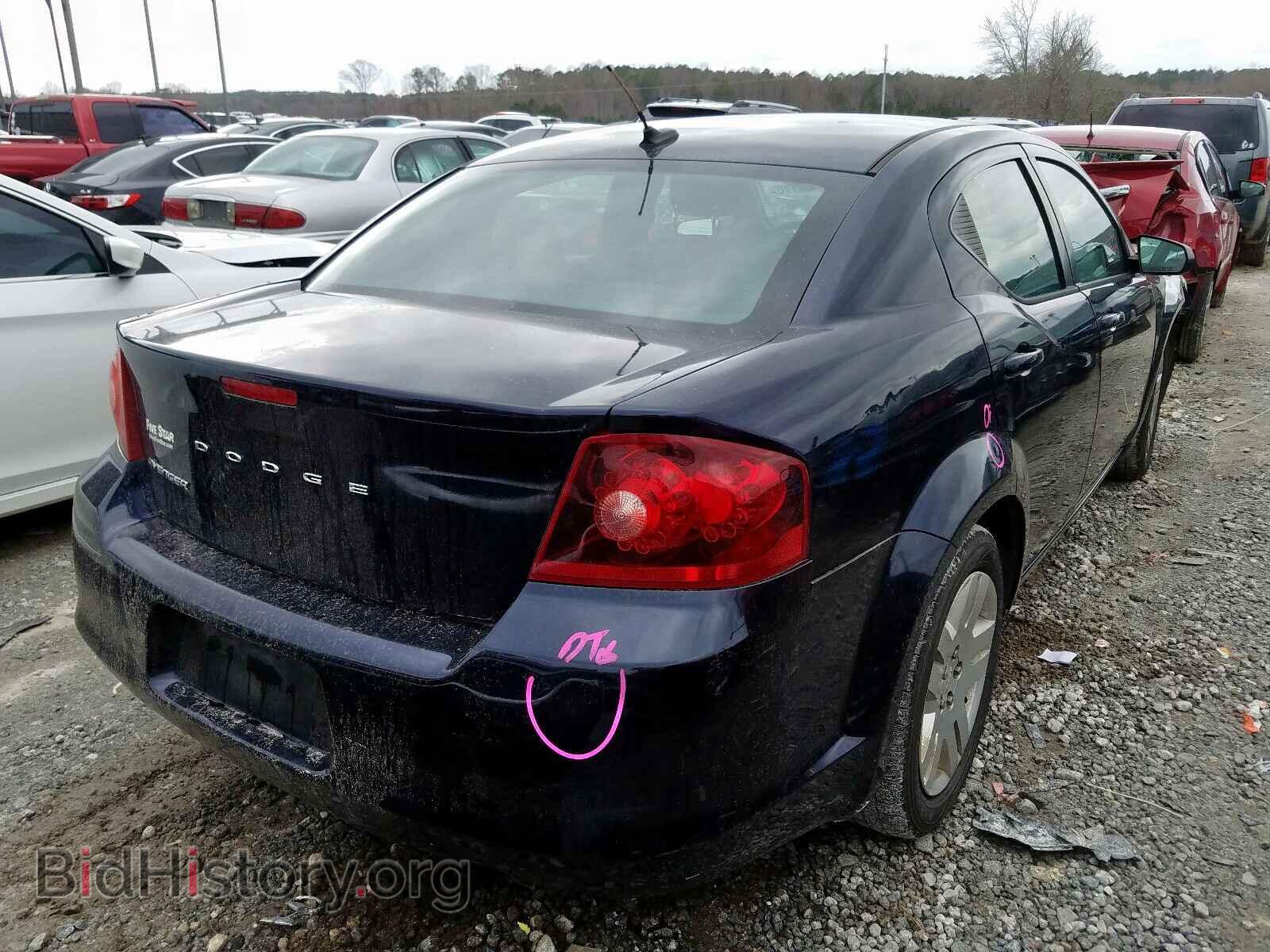 2012 DODGE AVENGER - VIN: 1C3CDZAB5CN325664 - Фото 4