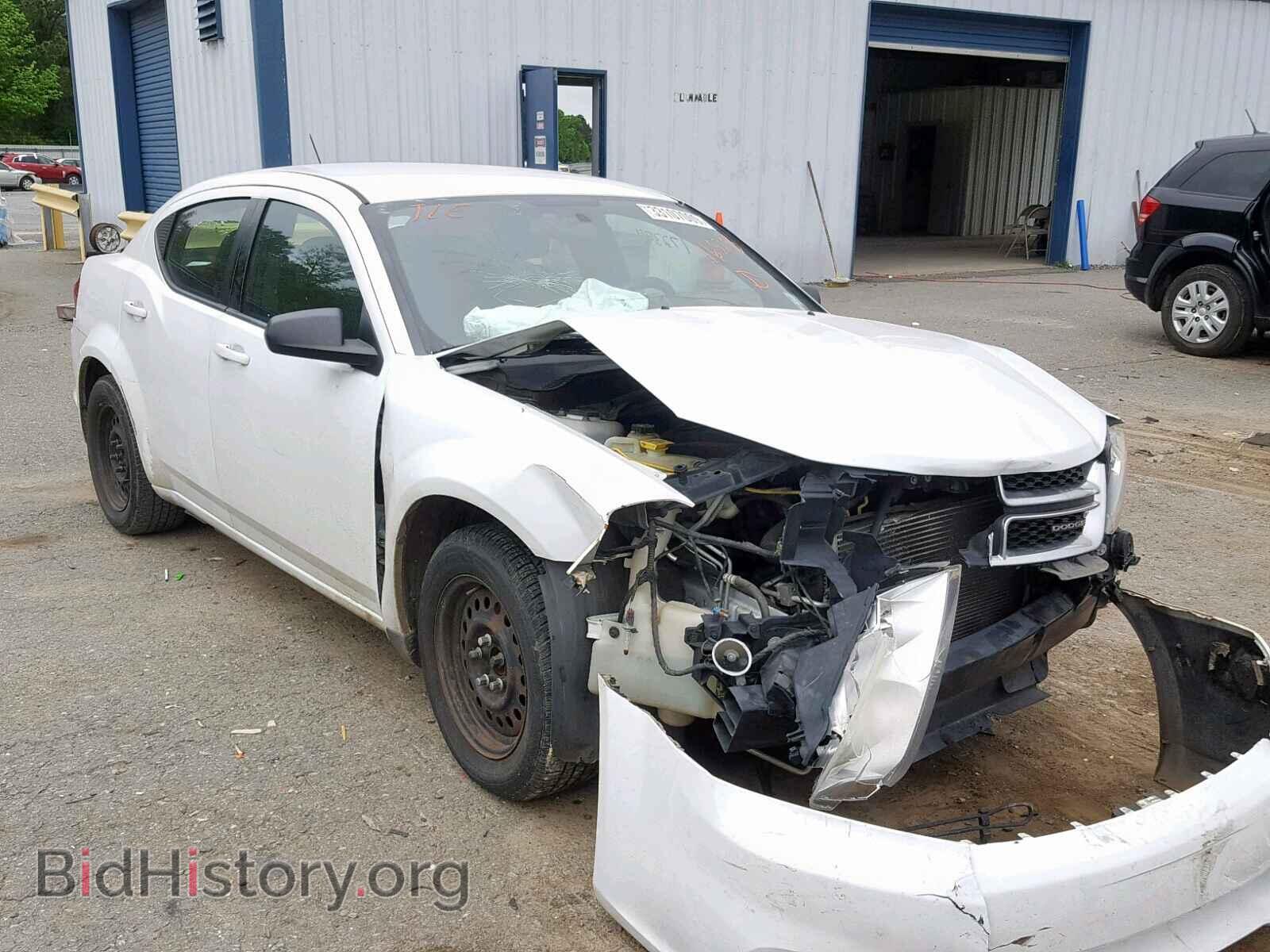 Photo 1C3CDZAB6CN165293 - DODGE AVENGER 2012