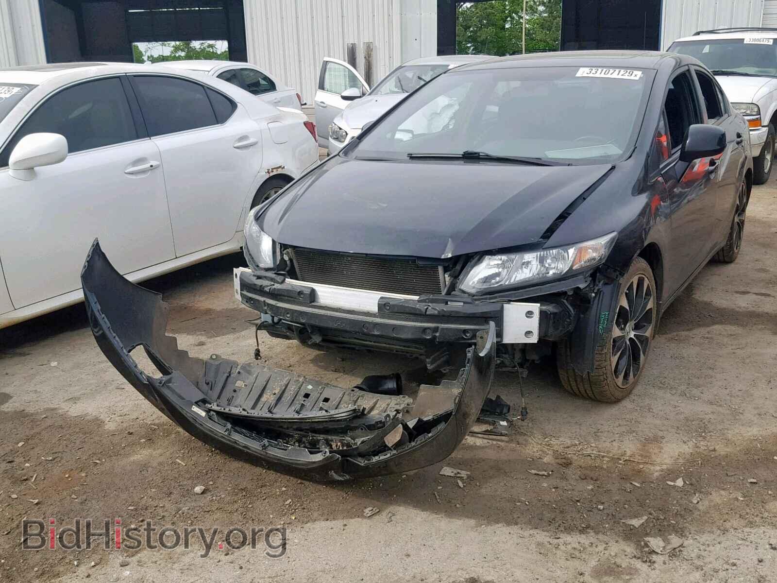 2013 HONDA CIVIC - VIN: 2HGFB6E56DH706193 - Фото 2