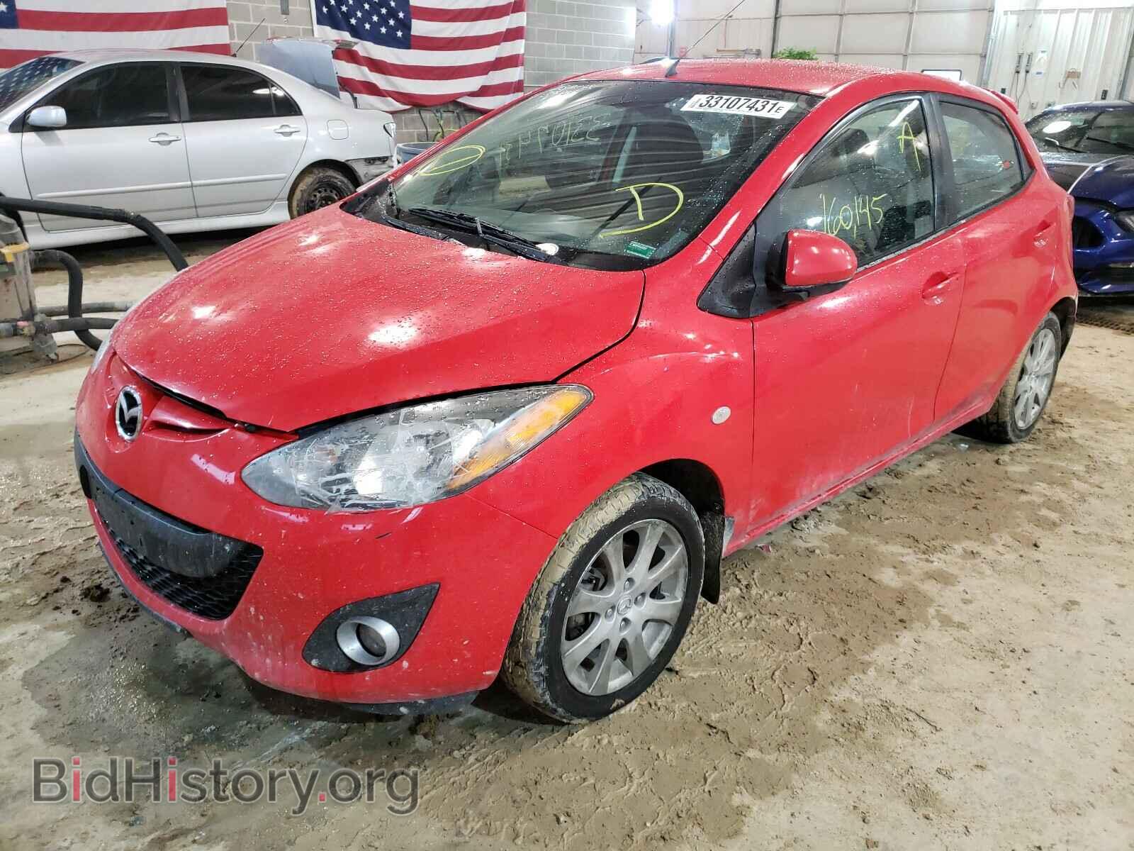 2012 MAZDA 2 - VIN: JM1DE1LY5C0145758 - Фото 2
