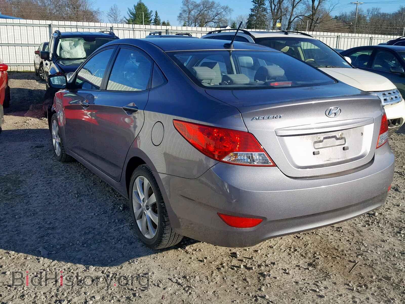 2014 HYUNDAI ACCENT - VIN: KMHCU4AE6EU617952 - Фото 3