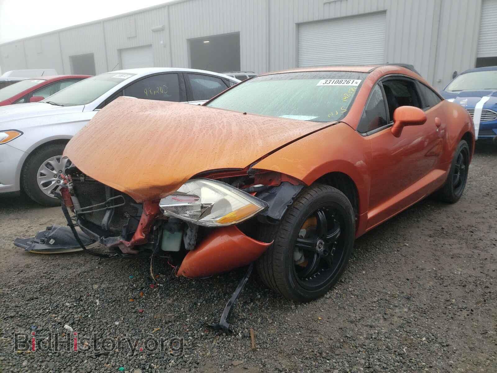 2007 MITSUBISHI ECLIPSE - VIN: 4A3AK34T57E012711 - Photo 2