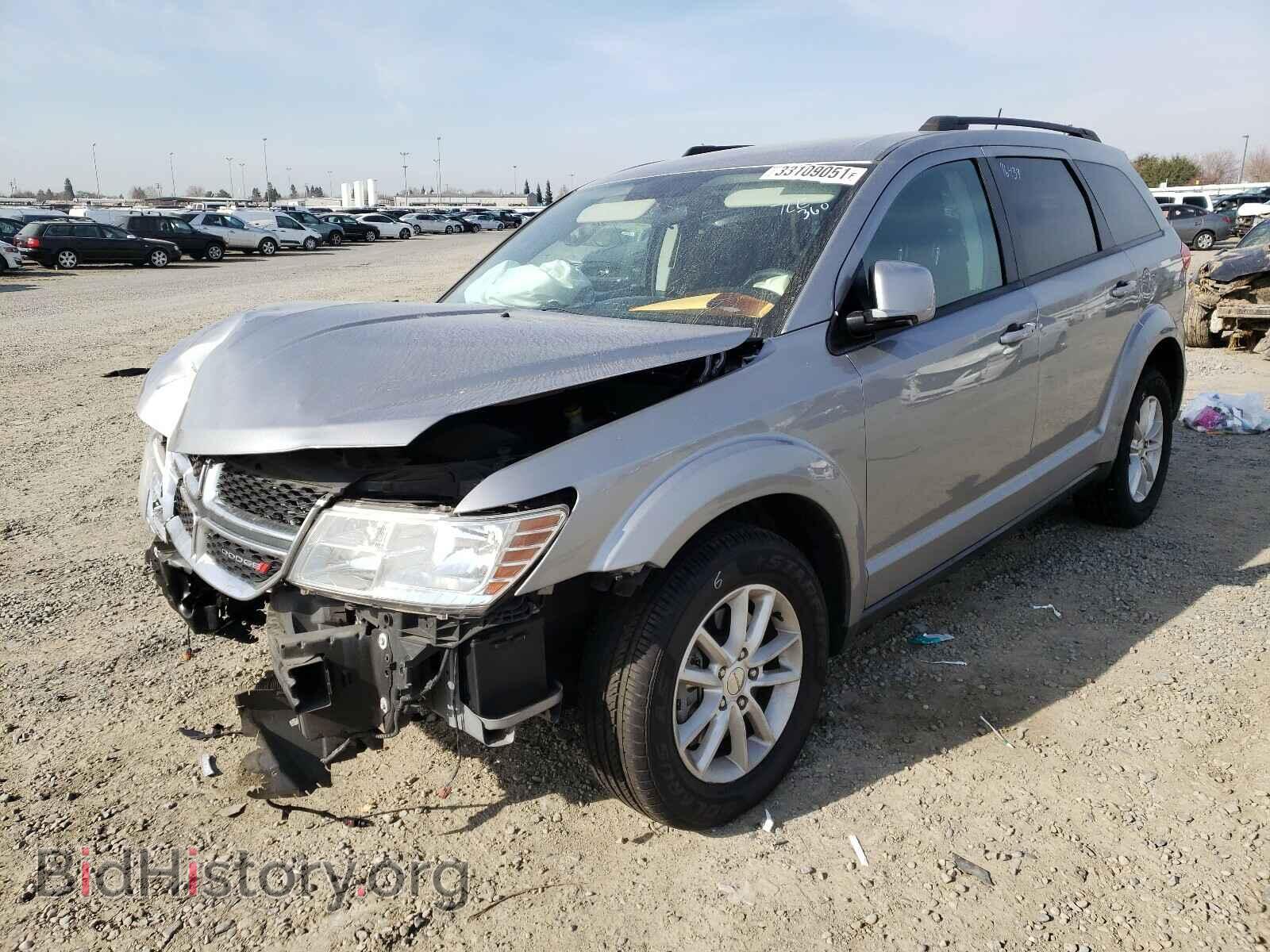 2015 DODGE JOURNEY - VIN: 3C4PDCBG9FT743766 - Фото 2